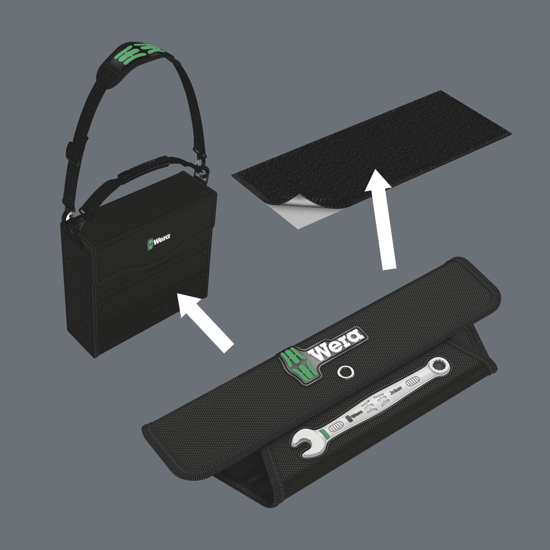 Wera 6003 Joker 15 Set 1 Ringmaulschlüssel-Satz