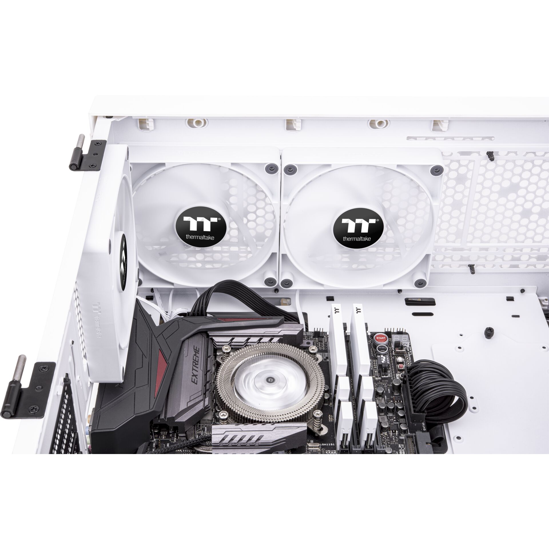 Thermaltake CT140 PC Cooling Fan White 2 Pack 827325_08