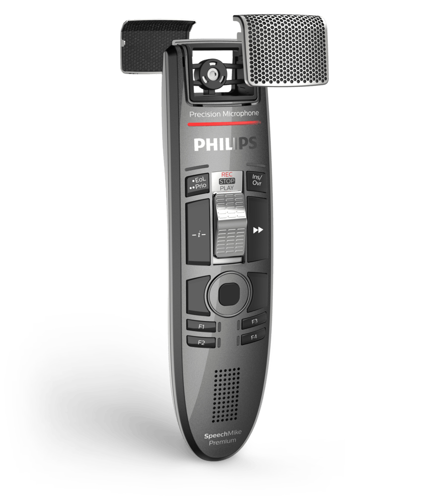 Philips SpeechMike Premium Touch Grau, Metallisch