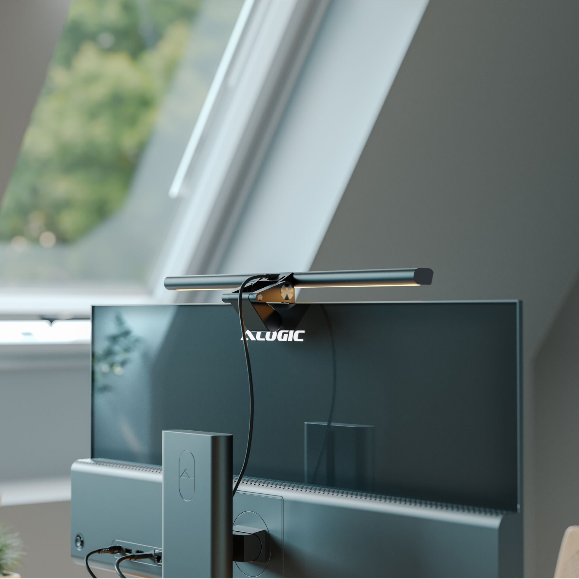 Alogic Illuminate Light Bar with 4k Autofocus Camera Space Grey 124408_11