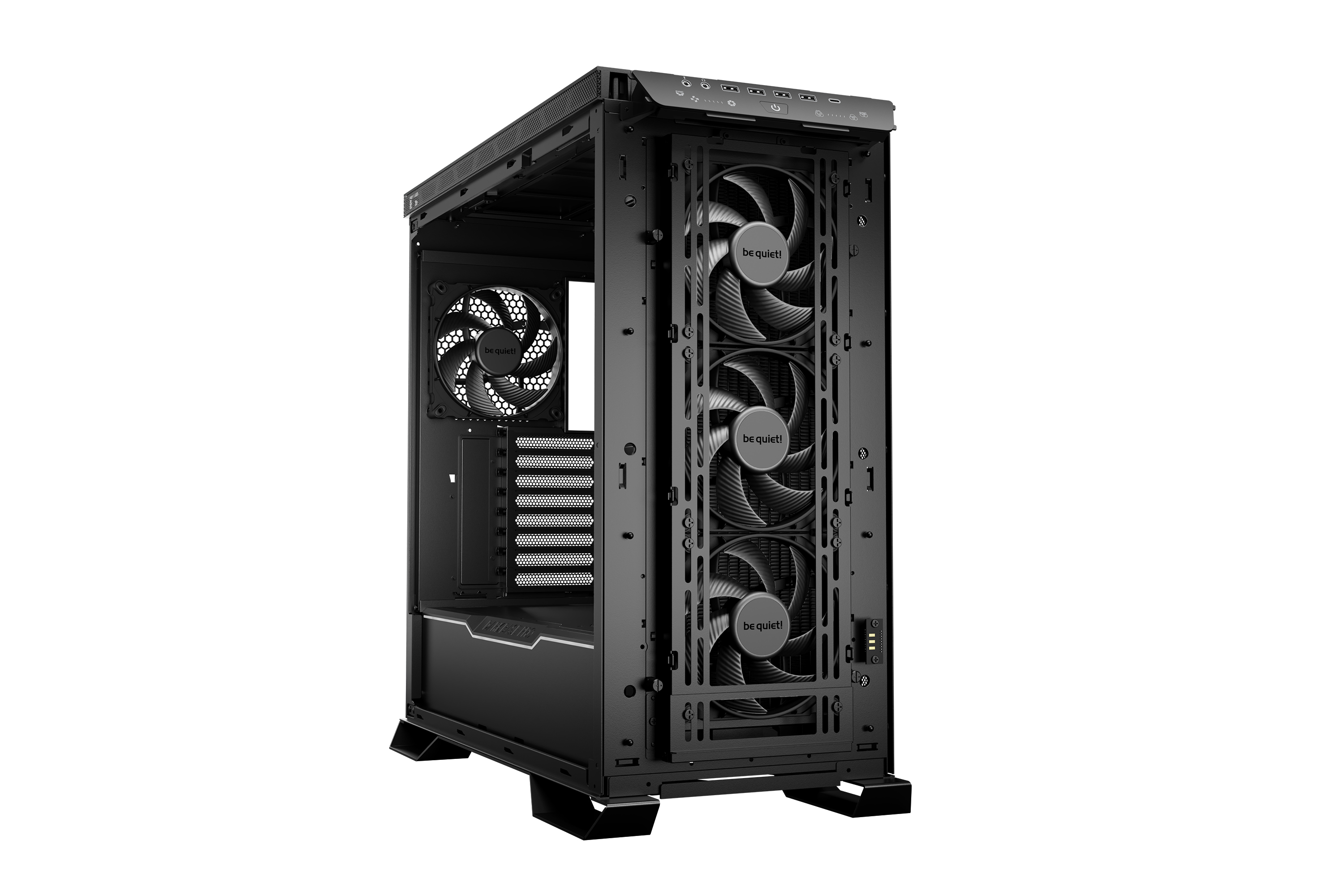 be quiet! DARK BASE PRO 901 Schwarz PC Gehäuse – Ansicht 4