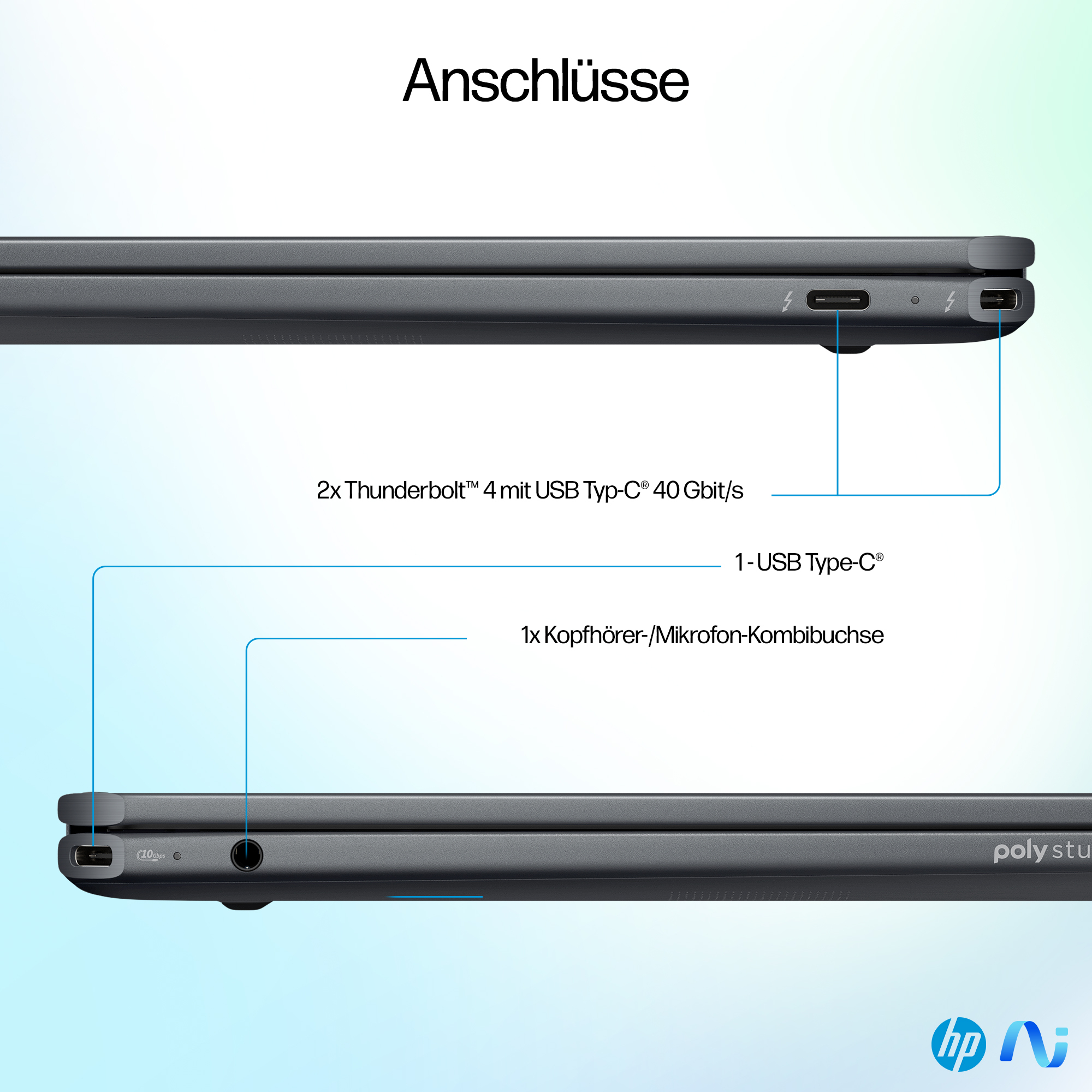 HP OmniB. Ultra Flip 14-fh0678ng 35,6cm (14 ) CU7 32GB 1TB SSD bac67dde301791fcef06f87a24e0d3f2068dc445