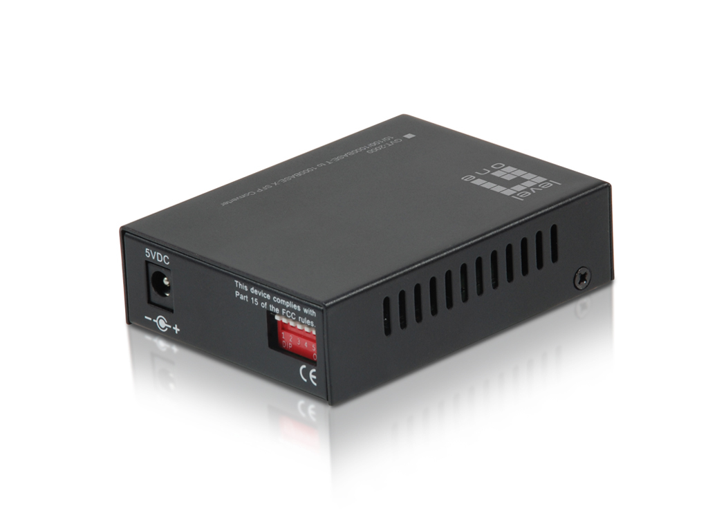 Level One GVT-2000 RJ45 SFP Gb Media Converter