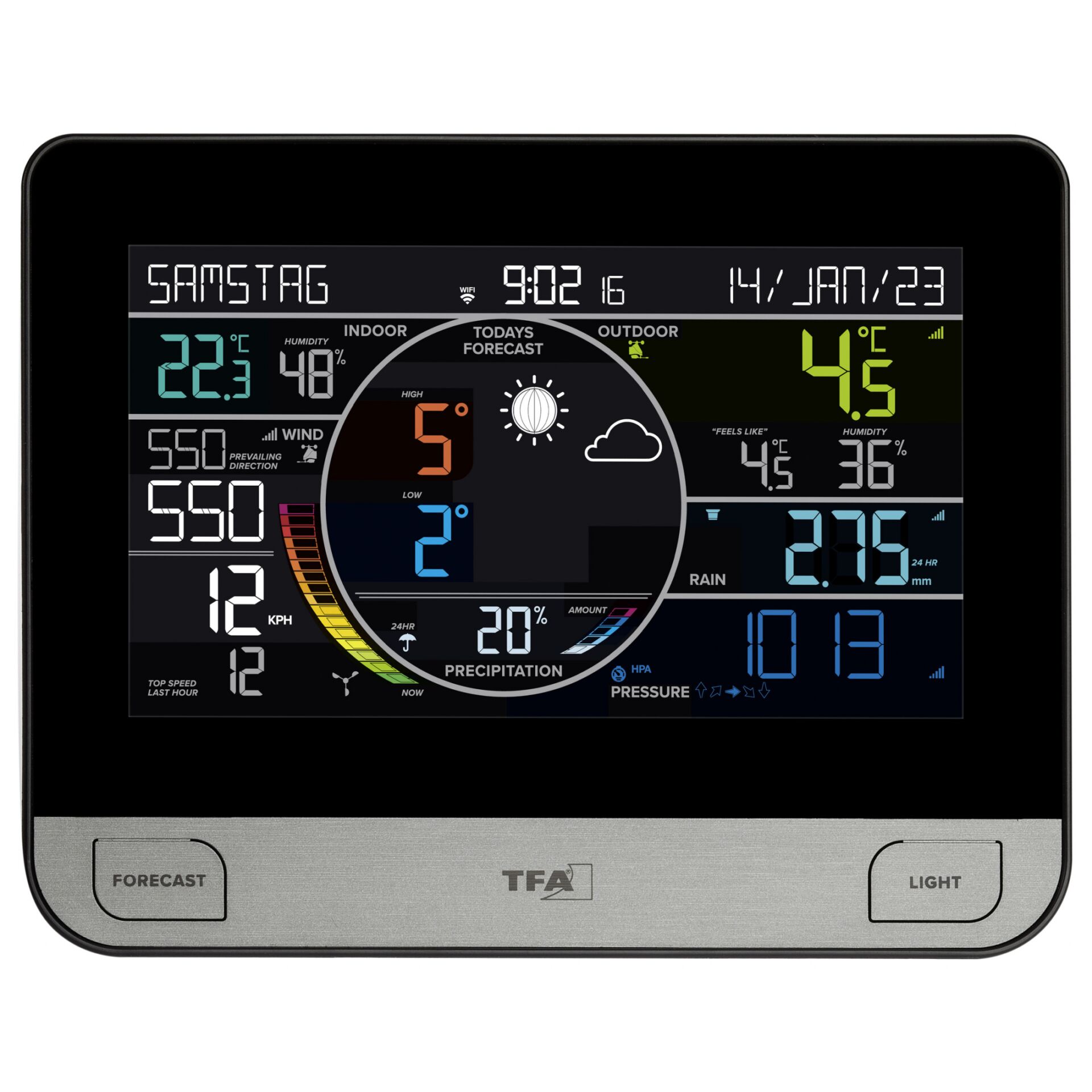 TFA 35.8003   View Pro Funk Wetterstation mit WLAN 812597_01