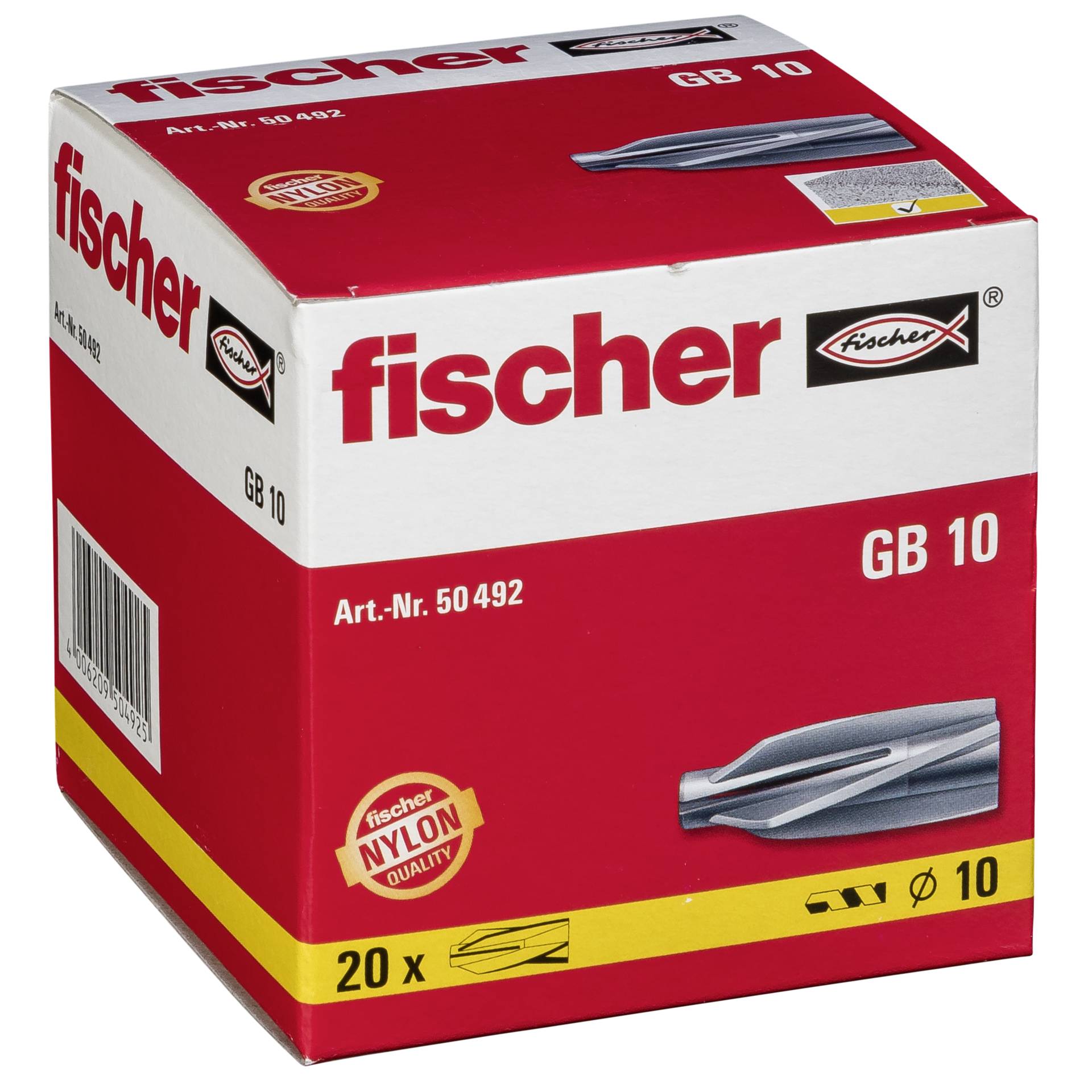 Fischer Gasbetondübel GB 10