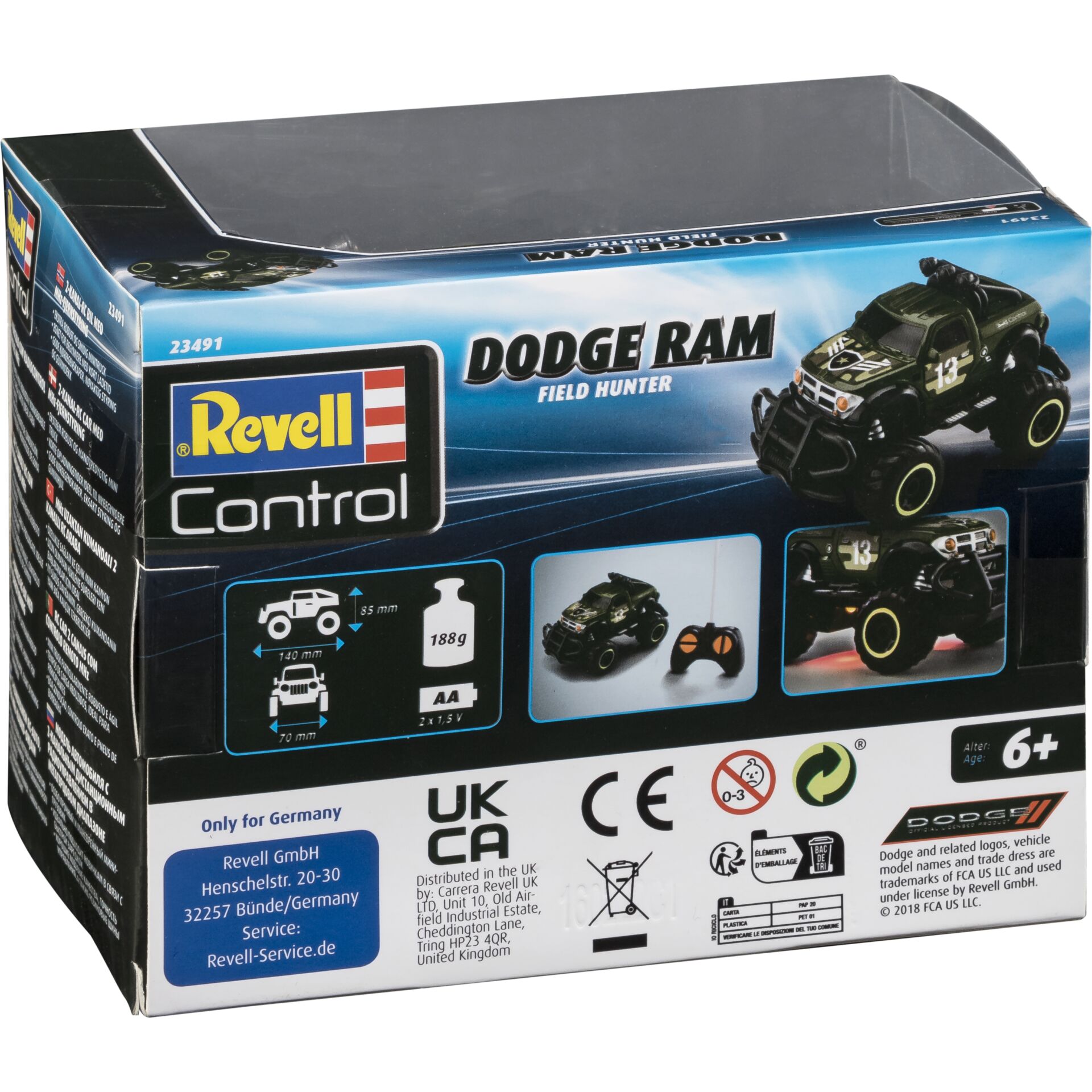 Revell RC Car Dodge RAM Field Hunter 804323_01