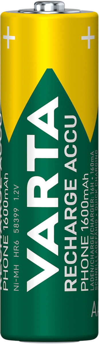 VARTA RECHARGE ACCU Phone AA 1600mAh Blister 2 100000041336H