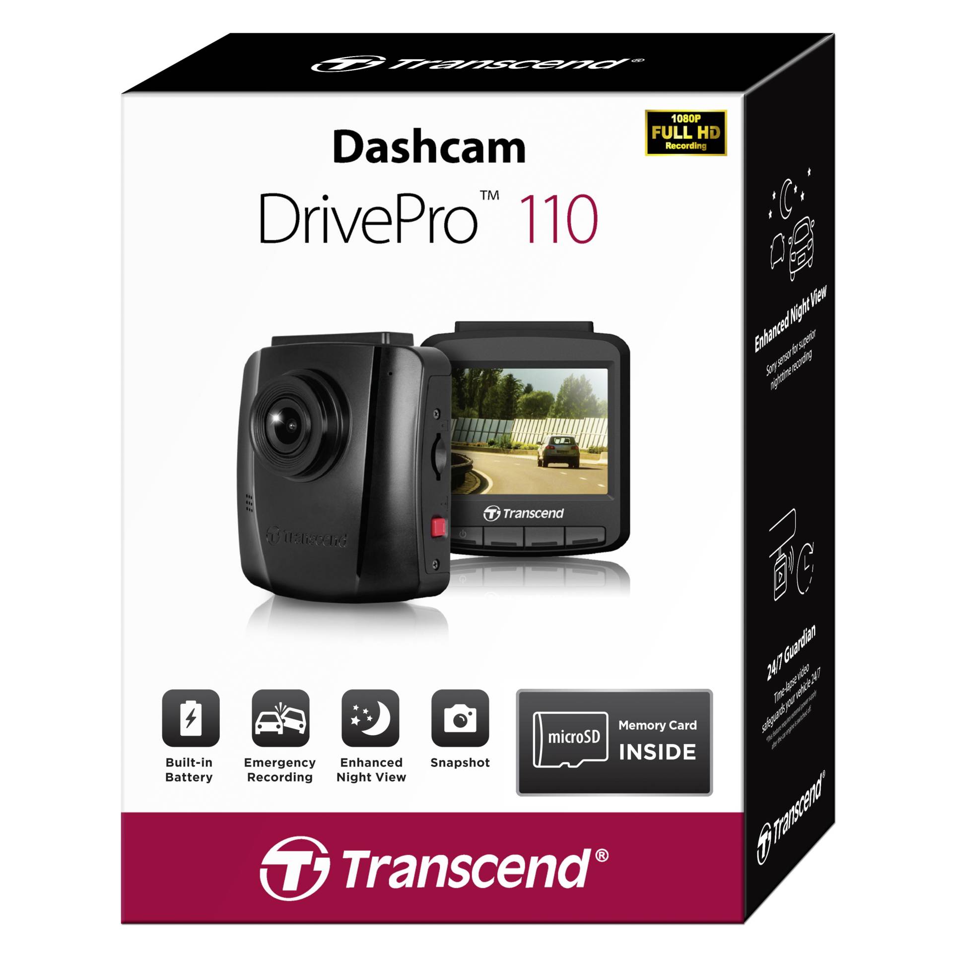 Transcend DrivePro 110 Onboard Kamera inkl. 32GB microSDHC MLC 441793_07