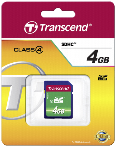 Transcend SDHC               4GB