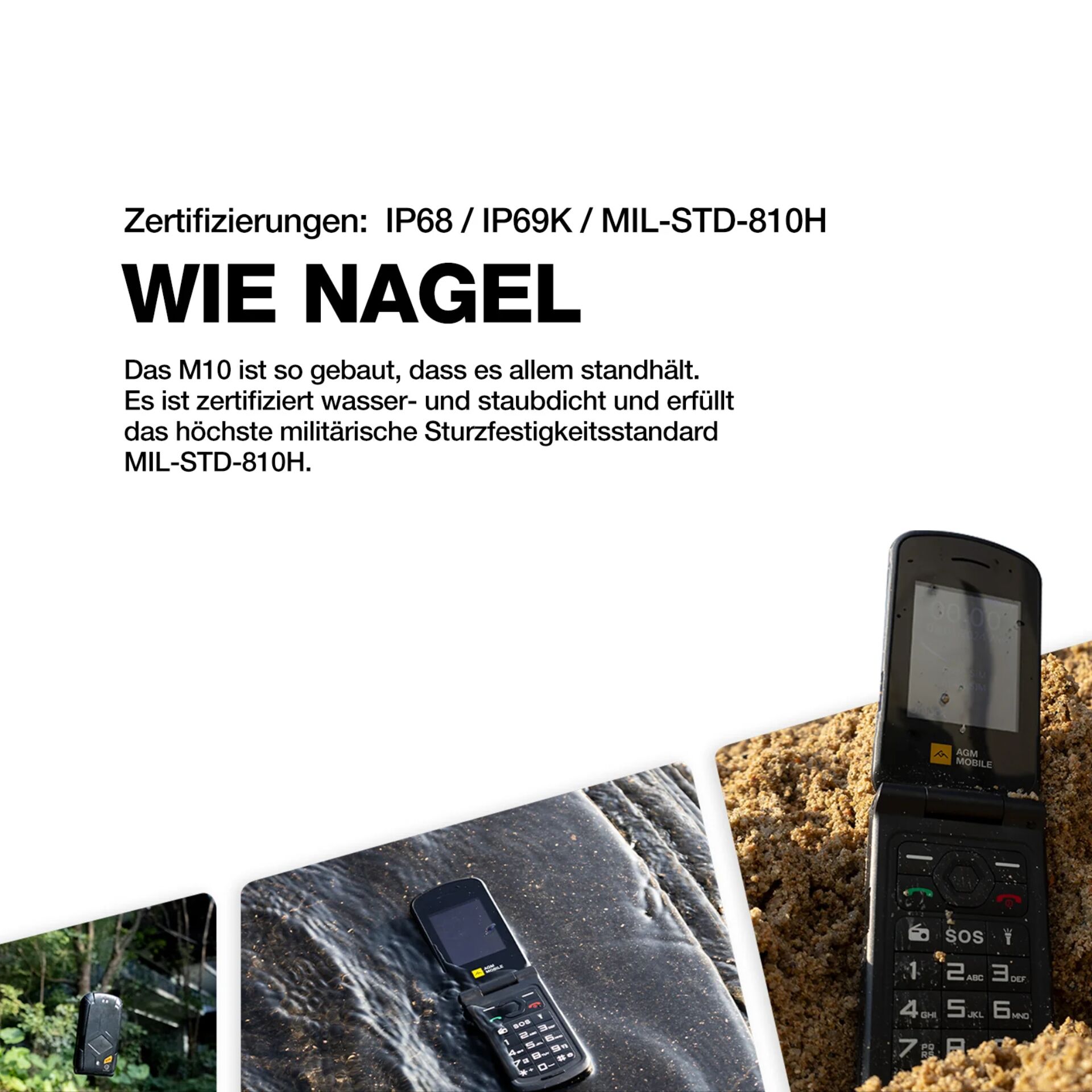 AGM M10 Klapper (4G) Rugged 136042_04