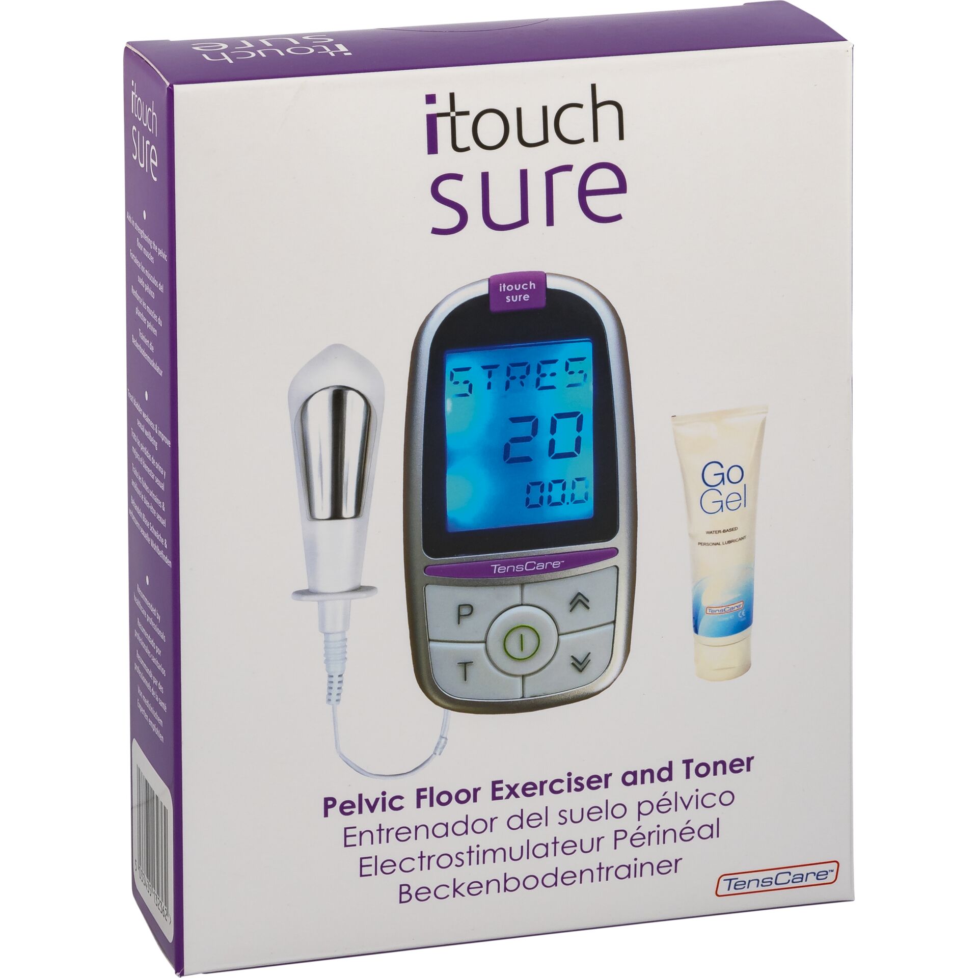 TensCare itouch Sure + Gel Beckenbodentrainer