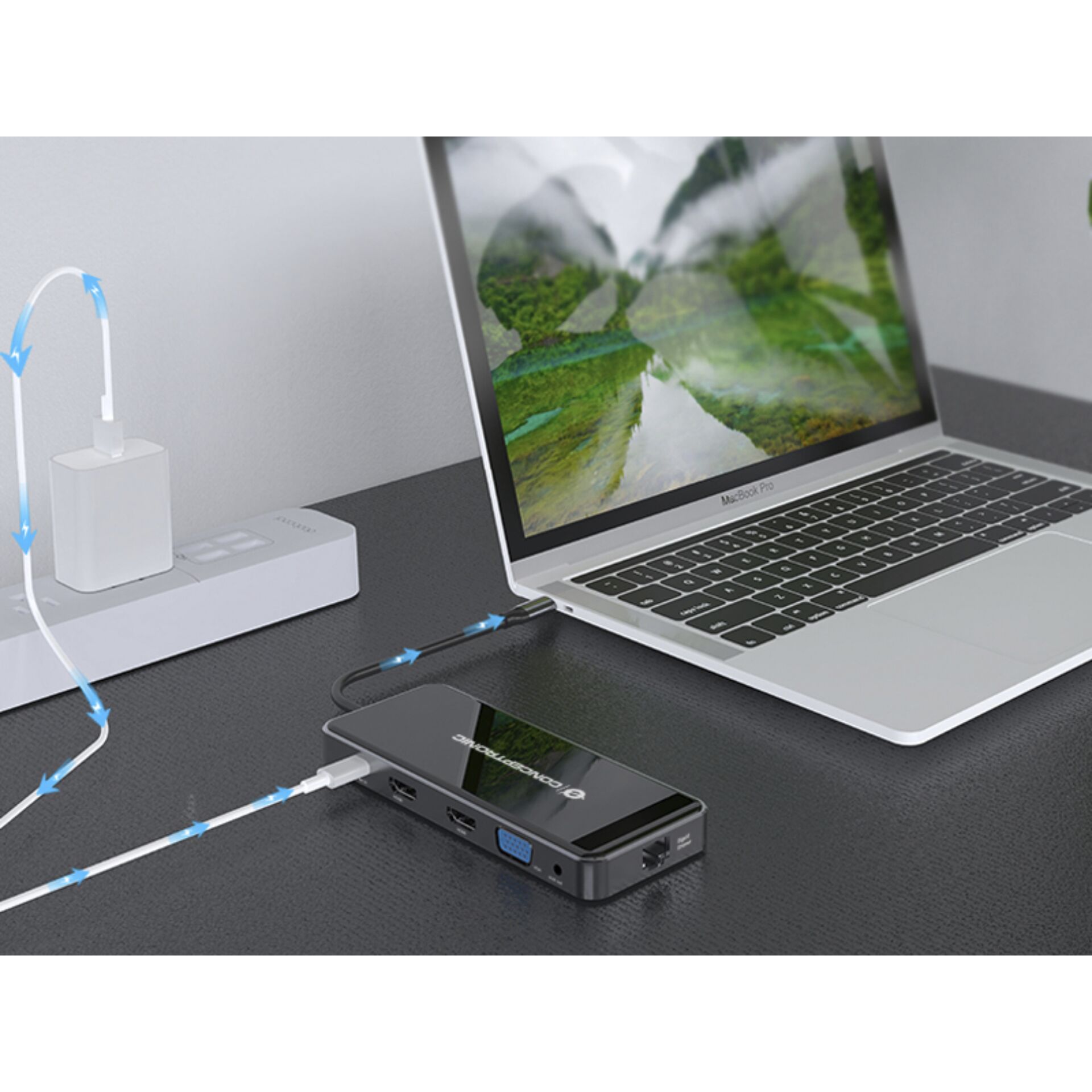 Conceptronic DONN15G 12-in-1 USB 3.2