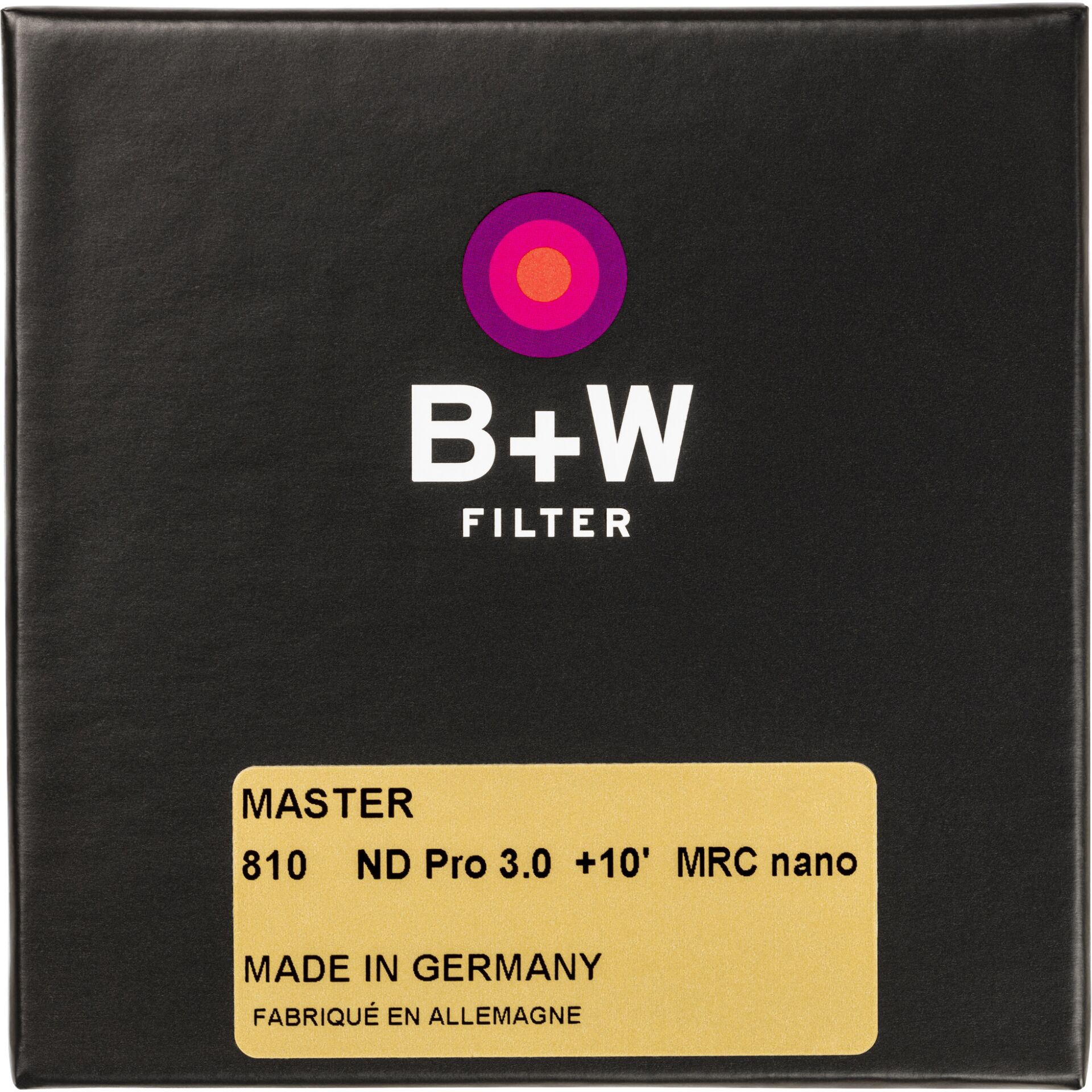 B+W ND 3,0 MRC nano MASTER 43mm