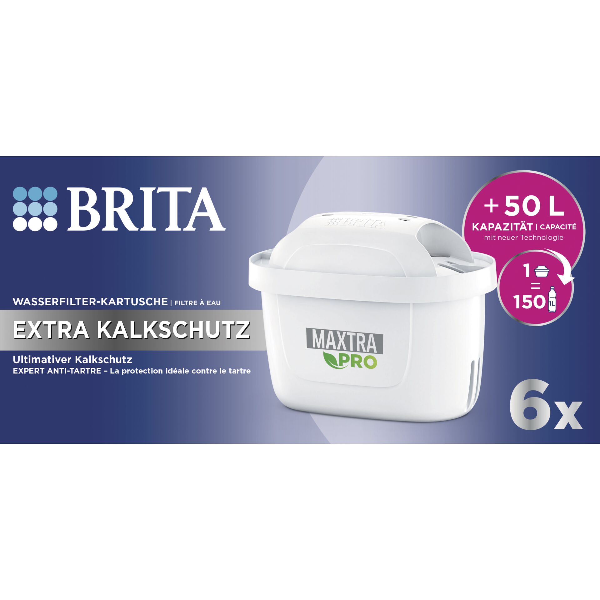 Brita MAXTRA PRO Extra Kalkschutz, Pack 6 798240_02