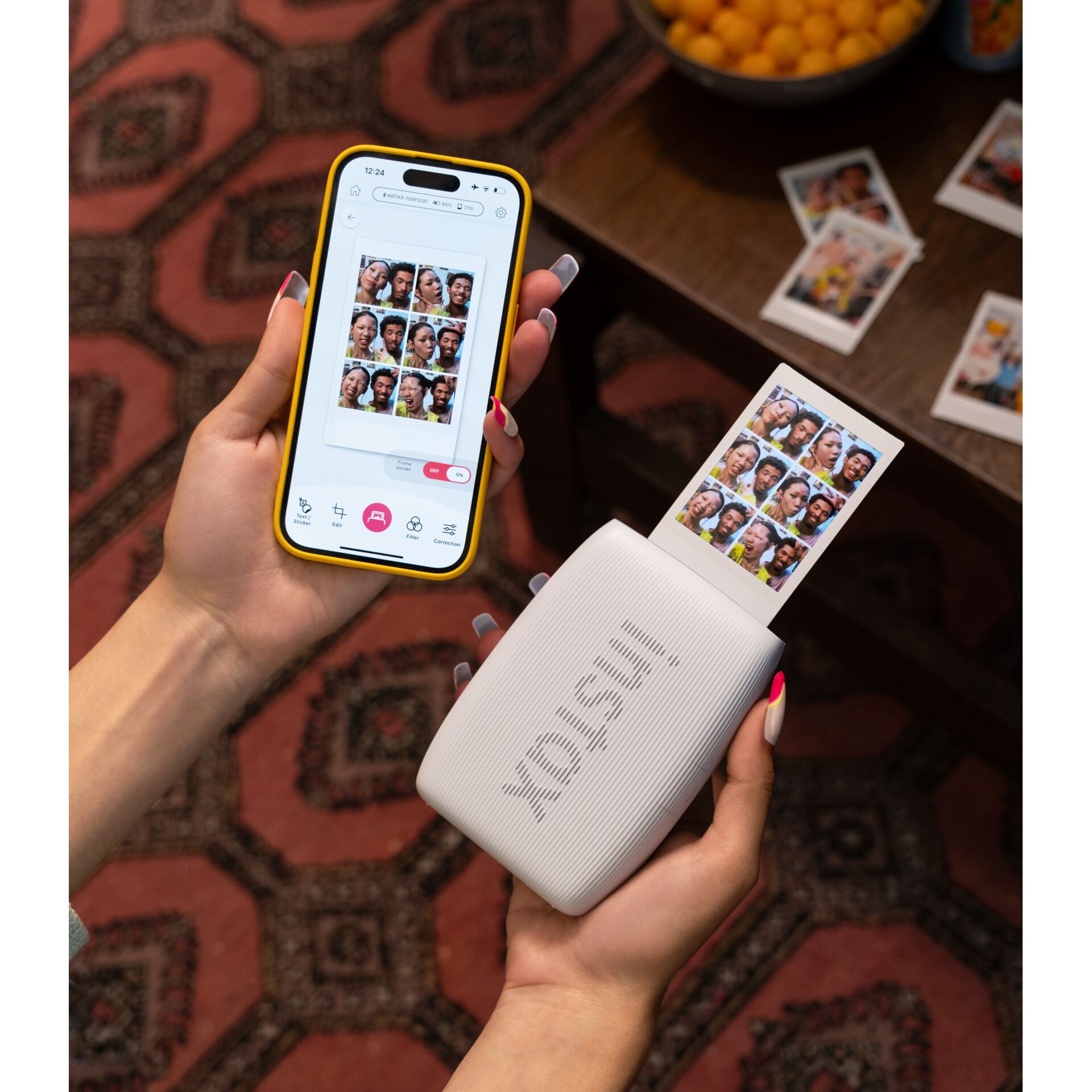 Fujifilm instax mini Link 3 EX D Clay White 103317_18