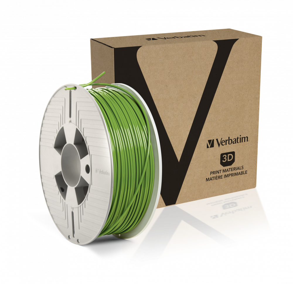 Verbatim 55334 3D-Druckmaterial Polyacticsäure (PLA) Grün 1 kg