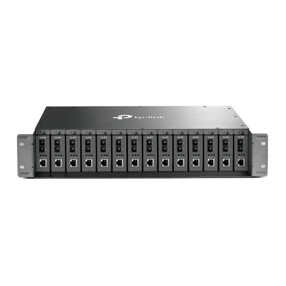 TP-LINK 14-Slot-Rackmount-Chassis – Ansicht 1