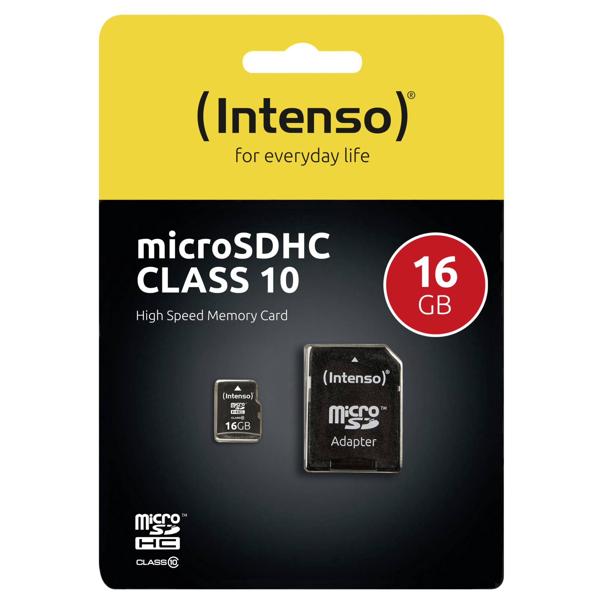 Intenso microSDHC           16GB Class 10 405939_03