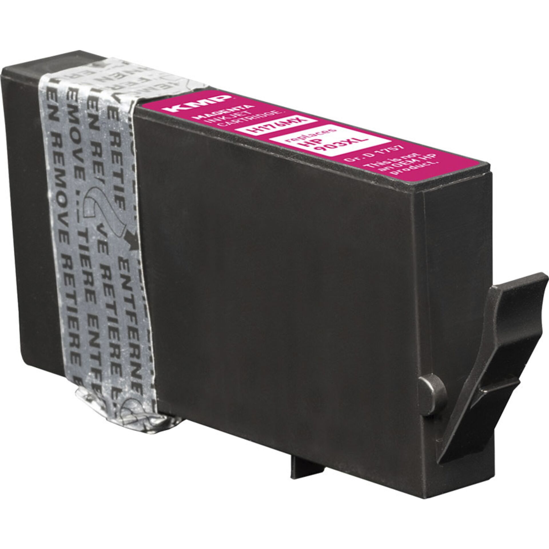 KMP H176MX Tintenpatrone magenta kompatibel mit HP T6M07AE  903XL 460973_02