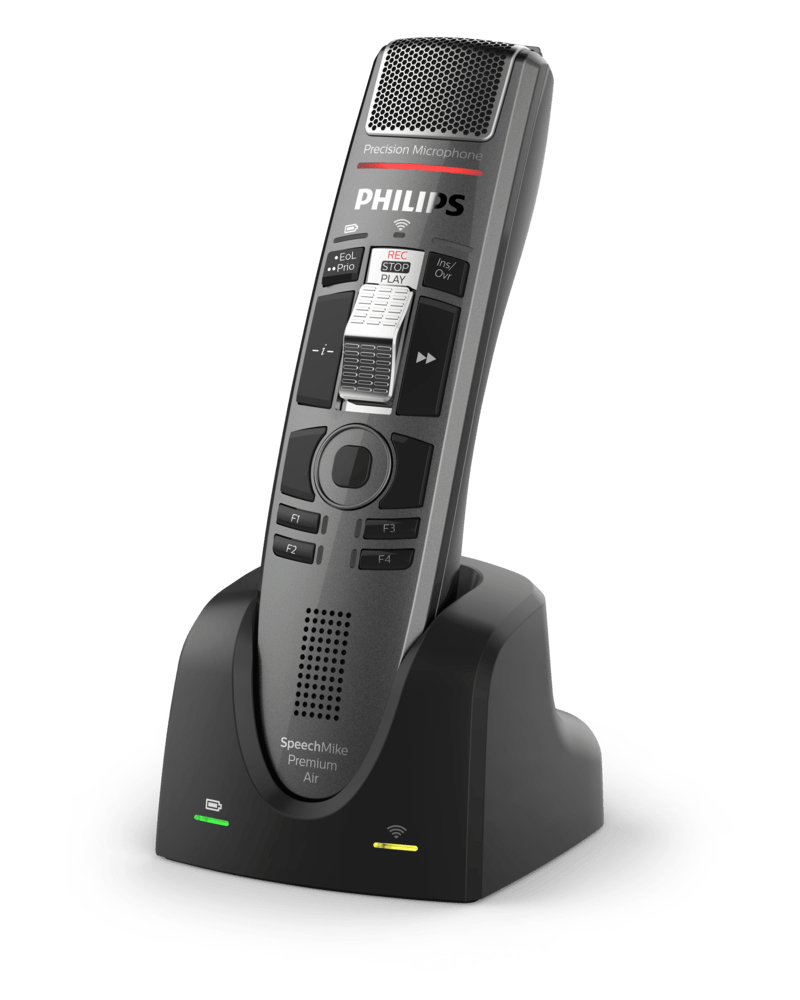 Philips SpeechMike Premium Air Grau, Metallisch