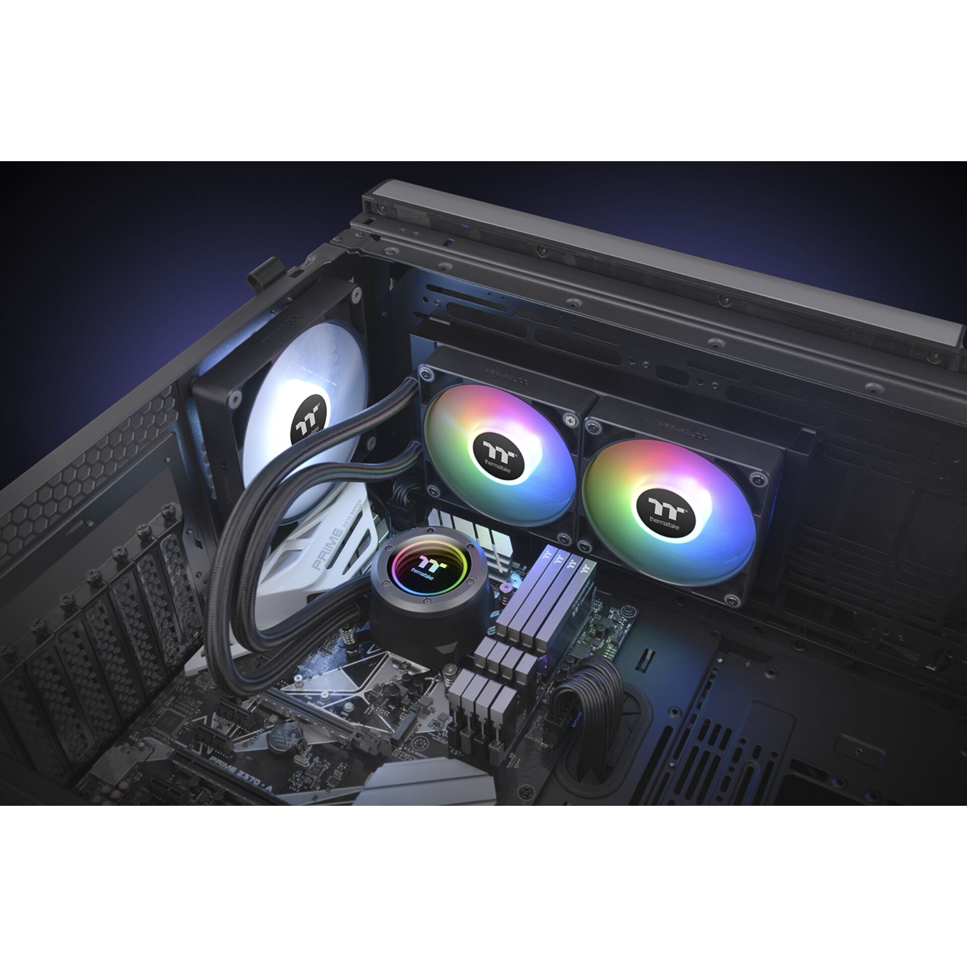 Thermaltake TH240 ARGB Sync V2 CPU Liquid Cooler All-In-One 827185_09