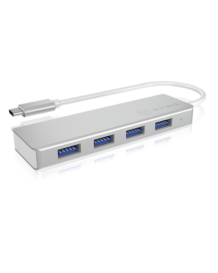 Raidsonic IB-HUB1425-C3 4 Port USB 3.0 Type-C – Ansicht 6