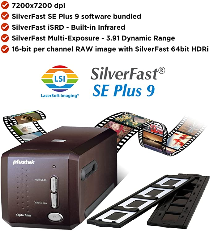 Plustek OpticFilm 8300 i SilverFast SE