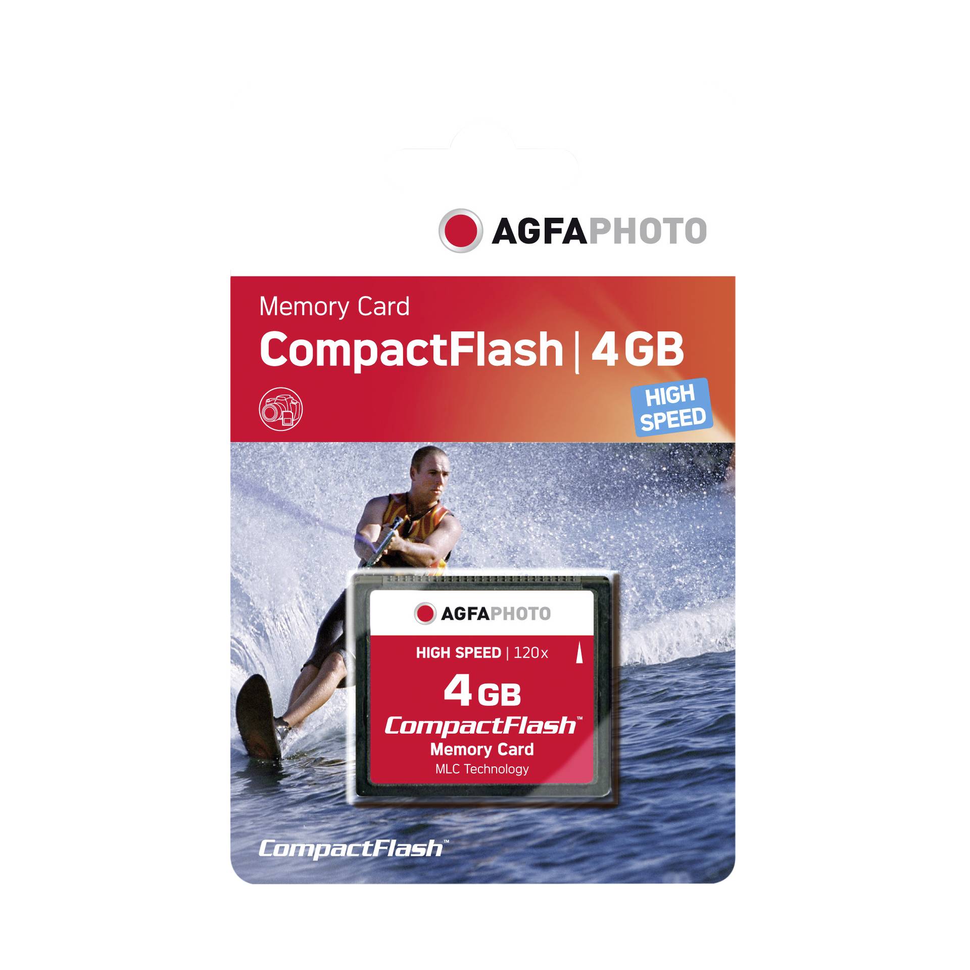 AgfaPhoto Compact Flash      4GB High Speed 120x MLC 368396_01