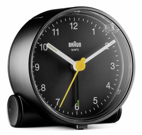 Braun BC 01 B Quarzwecker schwarz