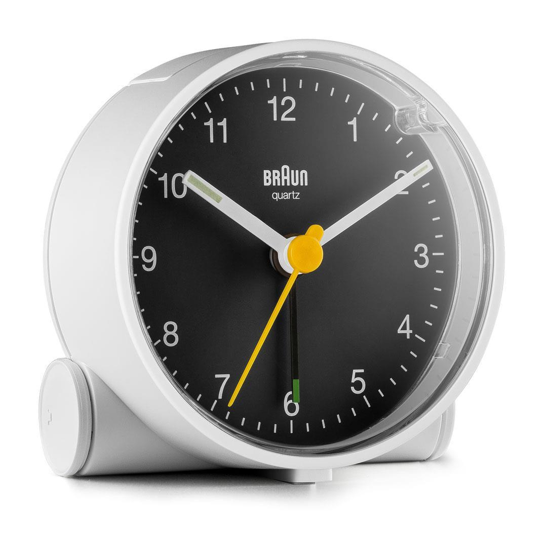 Braun BC 01 WB Quarzwecker weiß – Ansicht 1