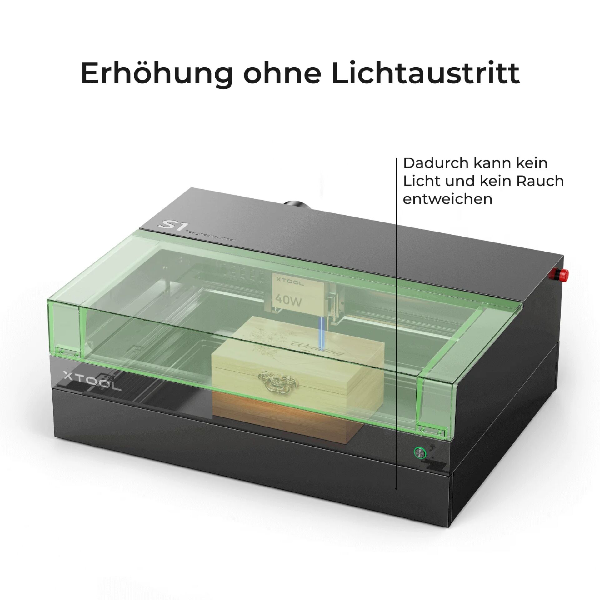 xTool S1 Riser Base Erhöhung 220595_01