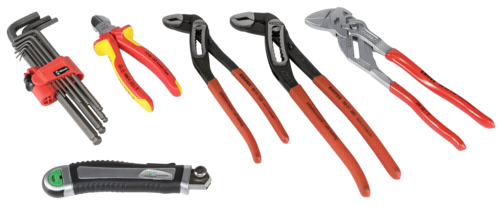 KNIPEX BIG Basic Move Sanitär Werkzeugkoffer