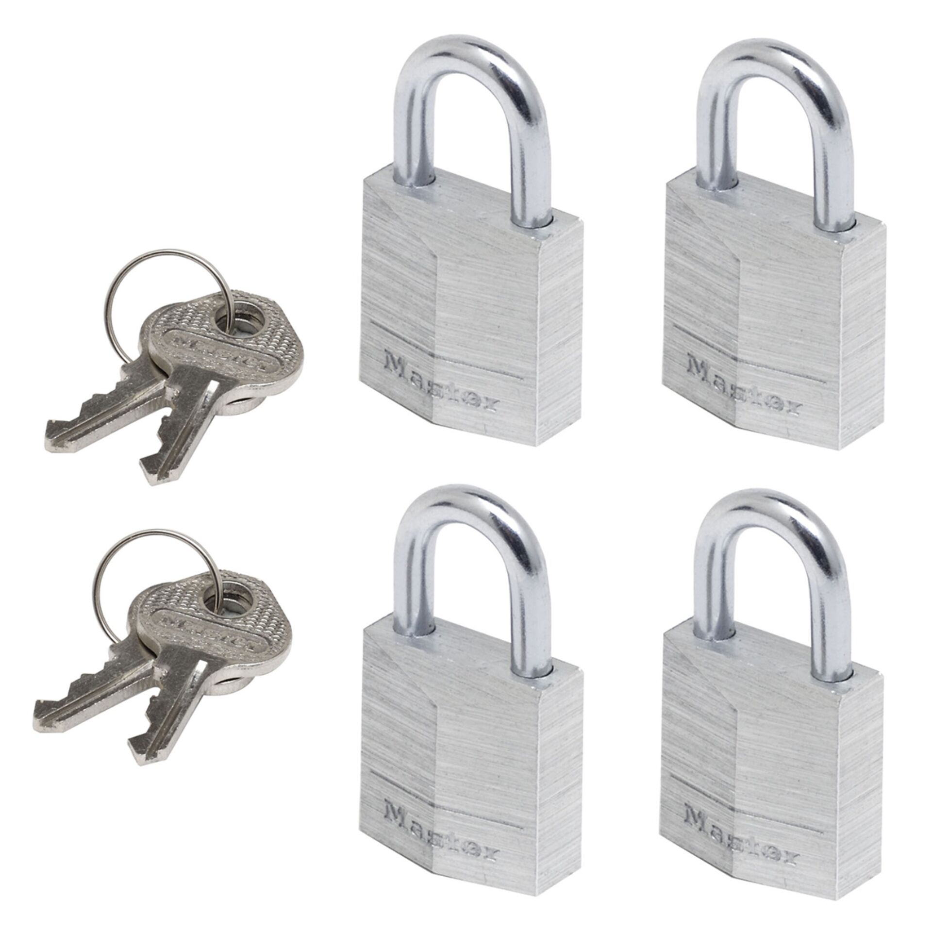 4x1 Master Lock Vorhängeschloss gleichschließend 9120EURQNOPCC