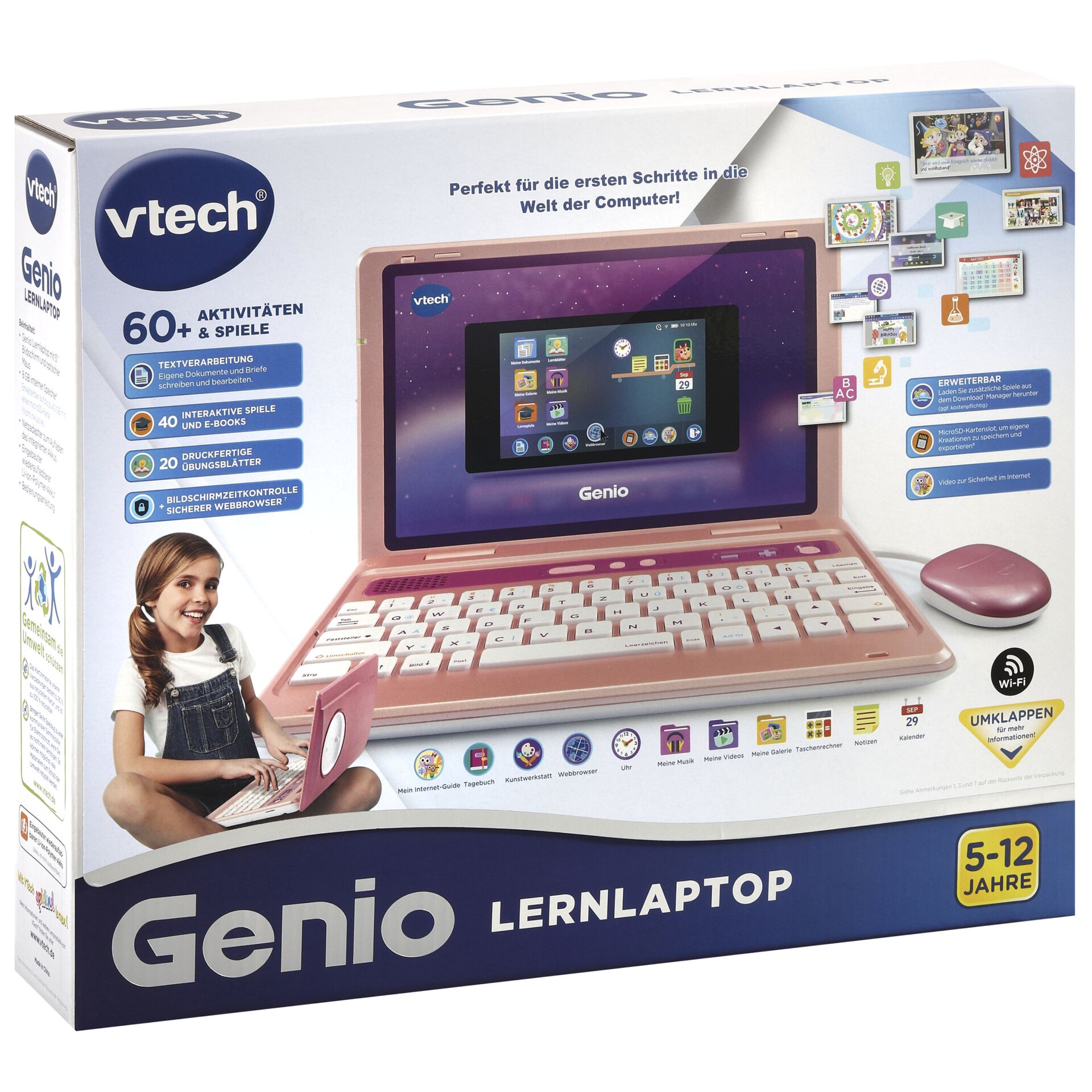 VTech Genio Lernlaptop pink