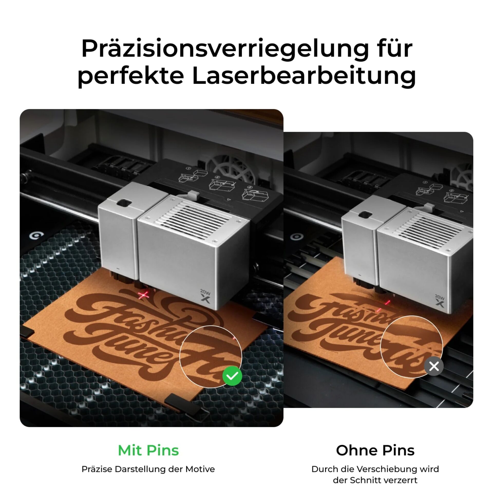 xTool M1 Ultra Riser Erhöhung Base Kit 220574_04