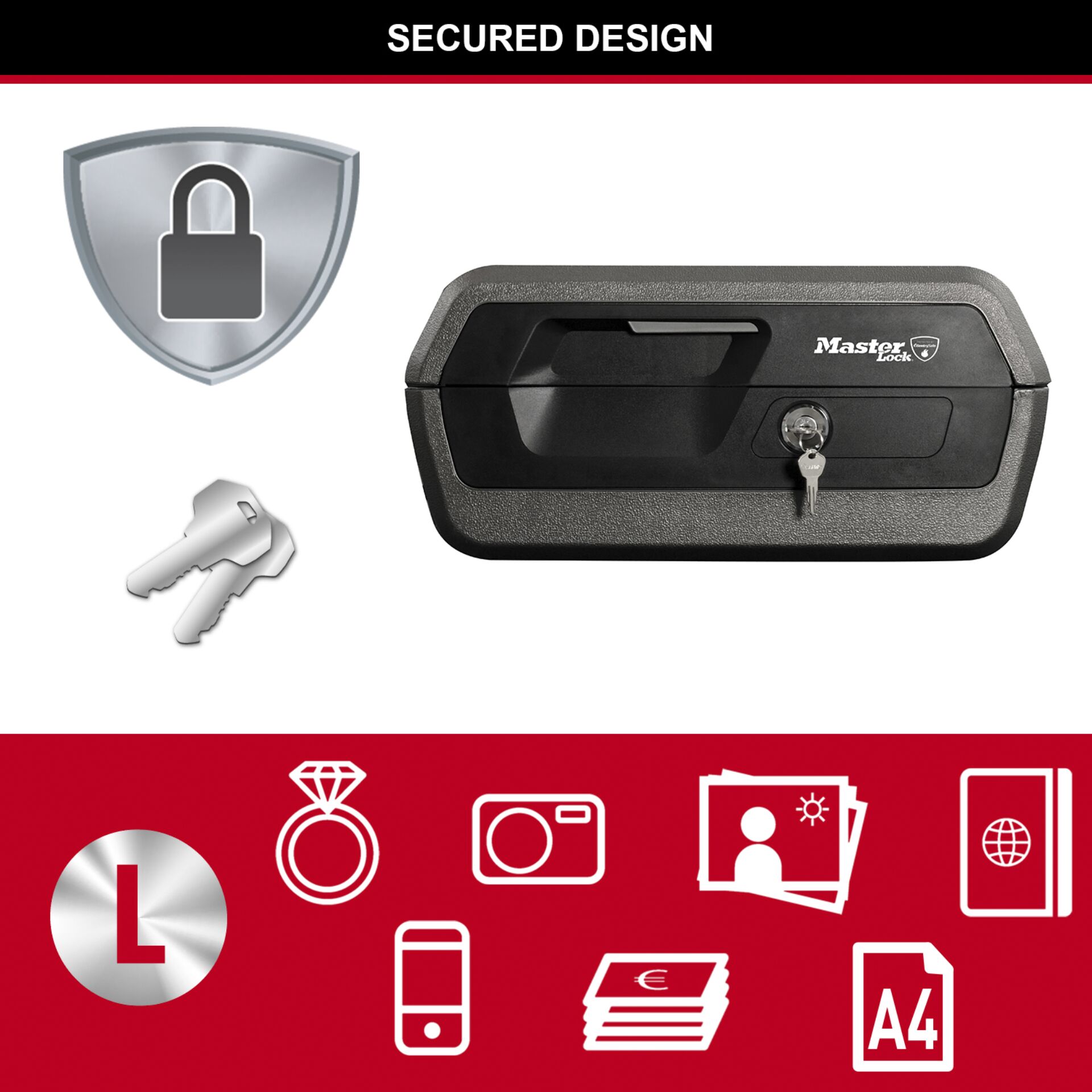 Master Lock Feuer-/Wasserbestän. Sicherheitskassette LCFW30100 675600_03