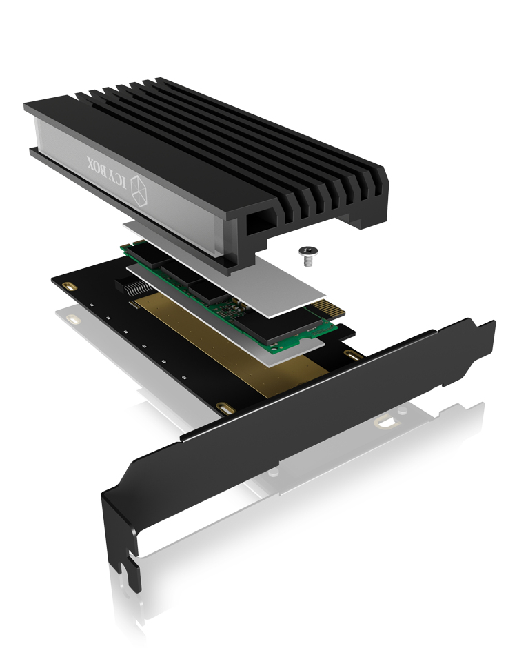 ICY BOX IB-PCI214M2-HSL 1x M2 PCIe zu 4x PCIe 4.0 x4 c485c43db1e0202d85a886bd982768c8bbc3b951