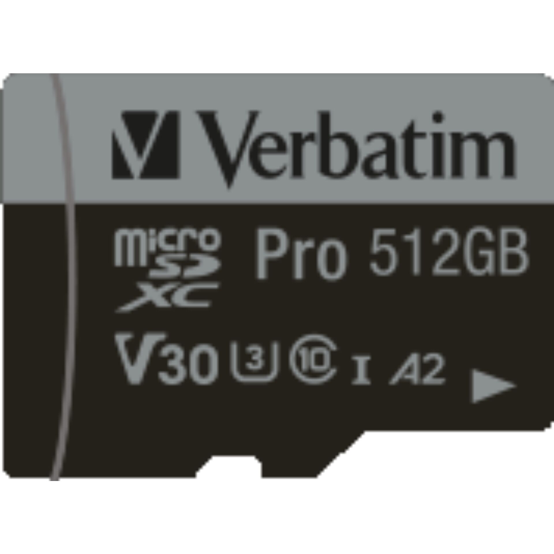 Verbatim microSDXC Pro     512GB Class 10 UHS-I incl Adapter