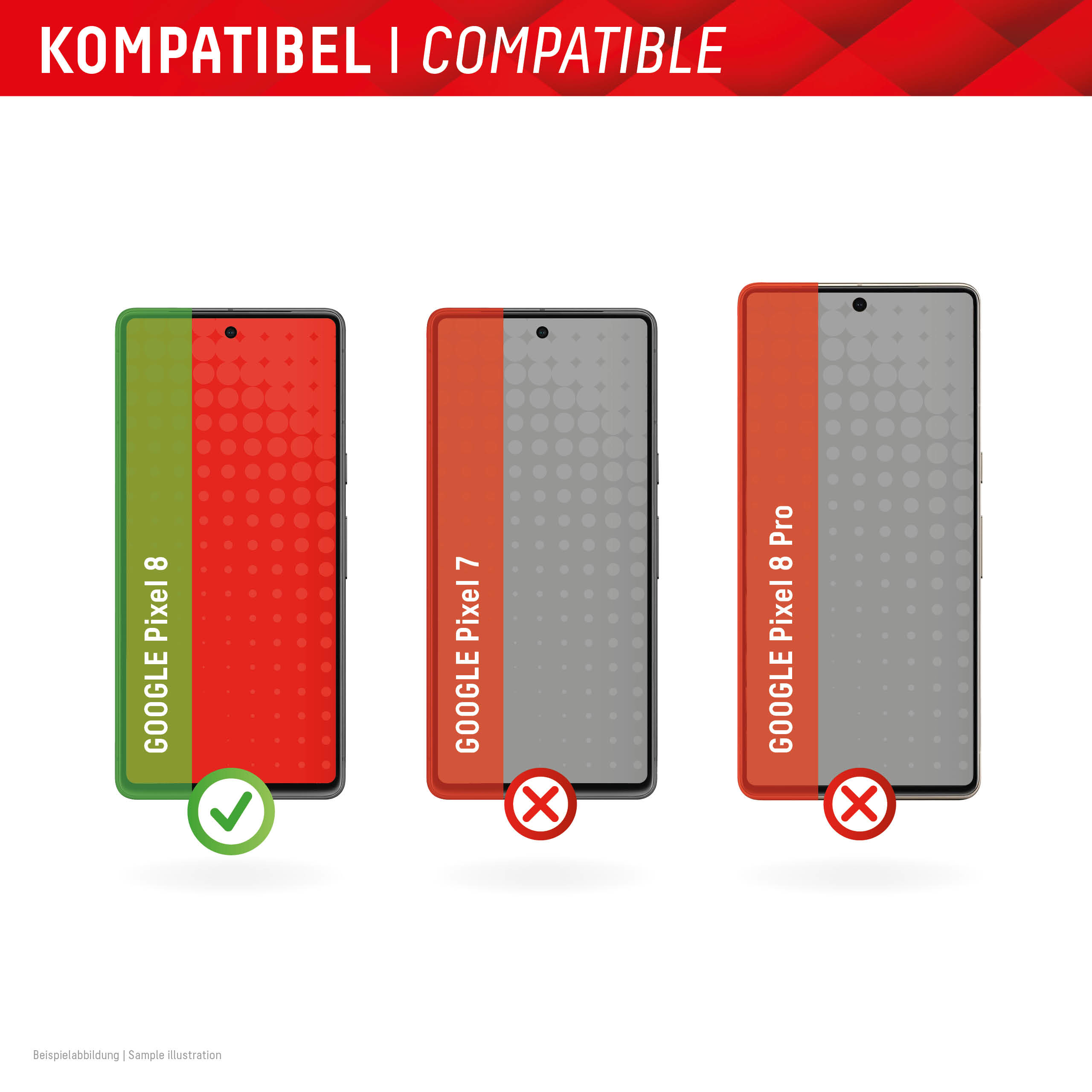 DISPLEX Real Glass Google Pixel 8 5918ffc2a615028047f0dce5afe43ab8