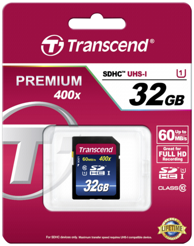 Transcend SDHC              32GB