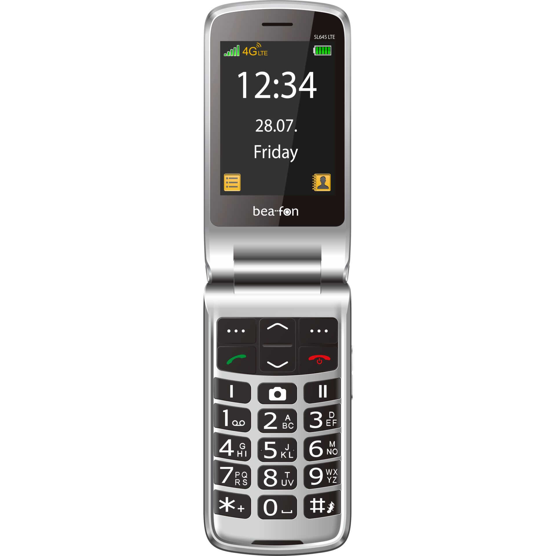 Bea-Fon SL645 LTE schwarz-silber 136084_01