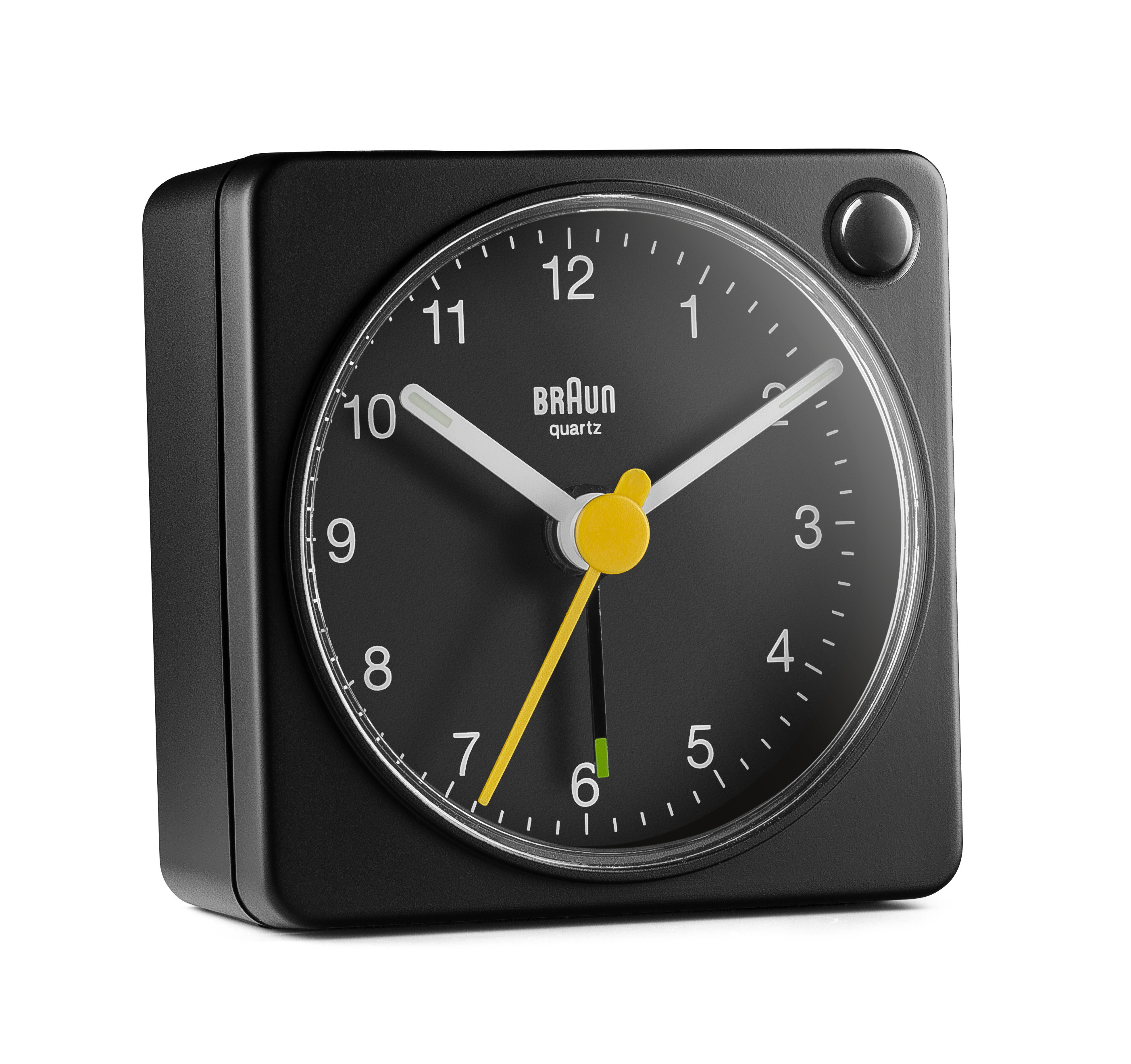 Braun BC 02 XB Quarzwecker schwarz Lichtfunk. – Ansicht 1