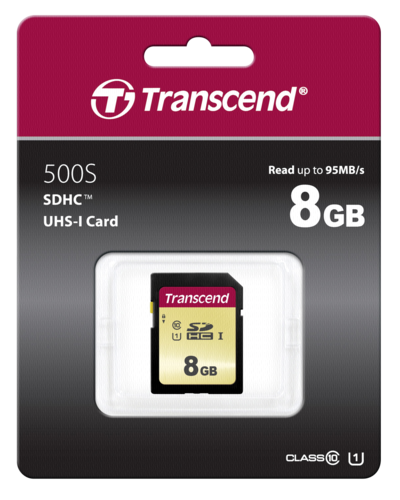 Transcend SDHC 500S          8GB