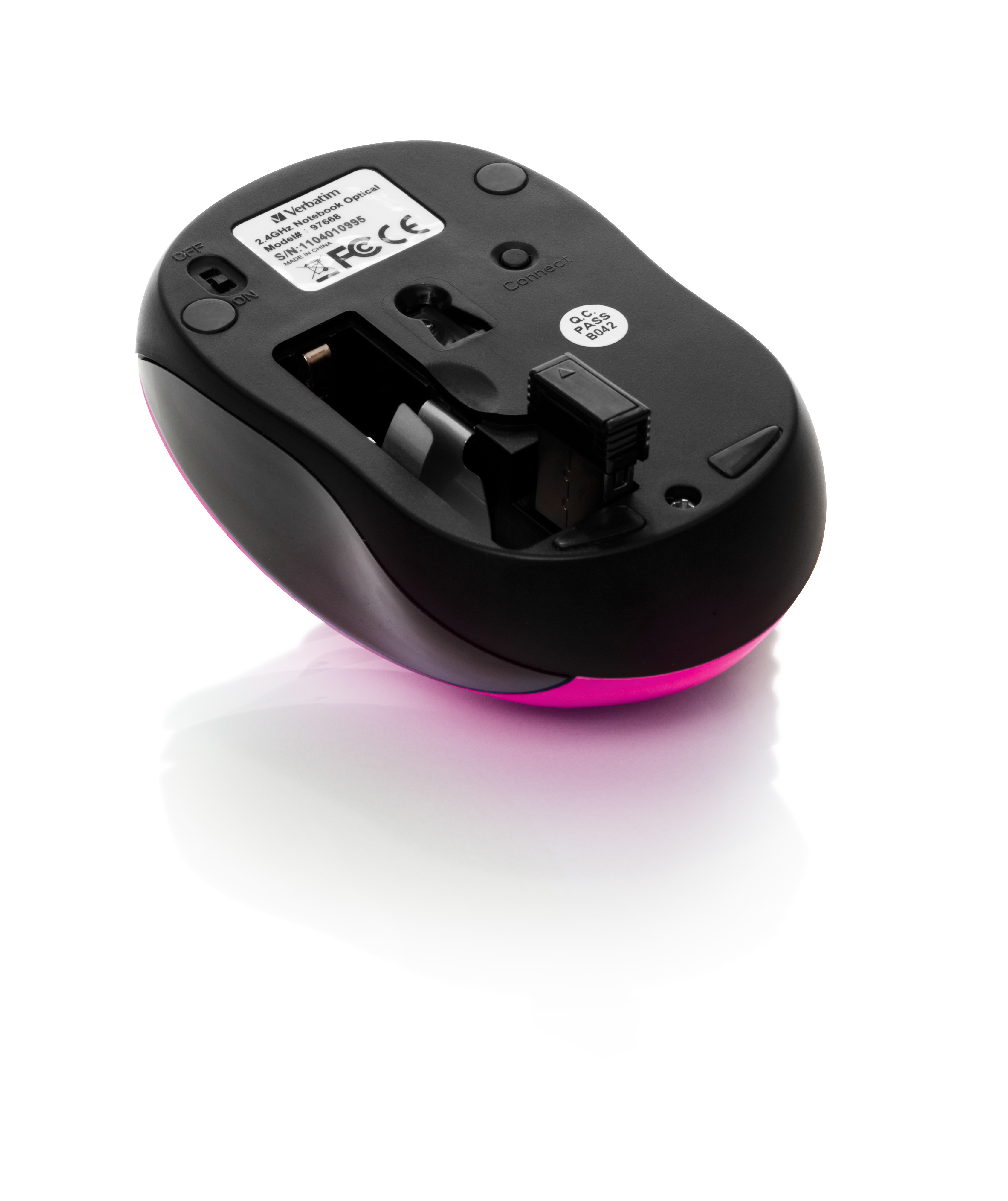 Verbatim Go Nano Maus RF Wireless 1600 DPI