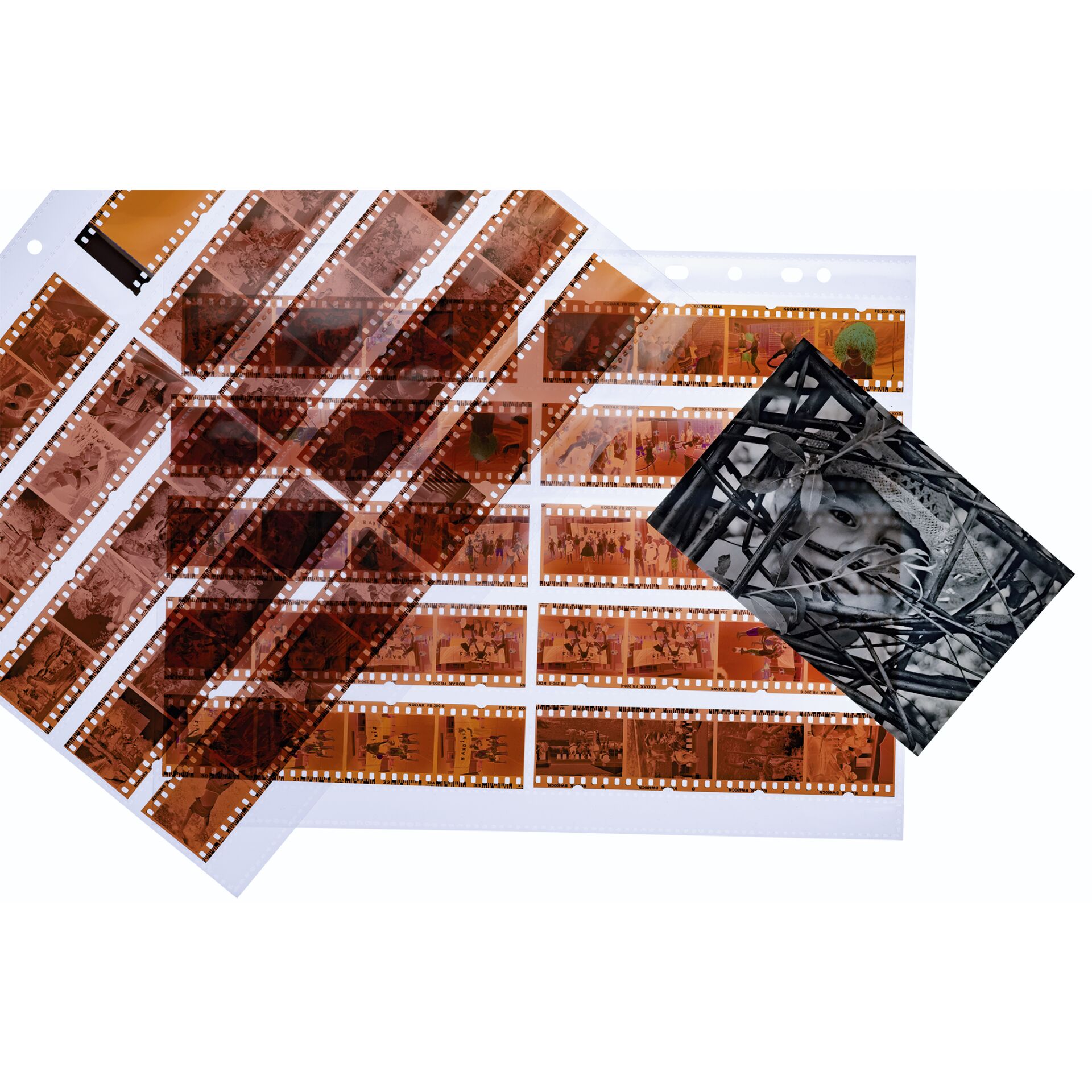 Herma Neg.-hüllen KB 4er-Streif. PP klar         25 Blatt    7760 647206_05