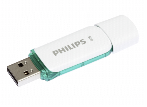 Philips USB 2.0              8GB Snow Edition Green