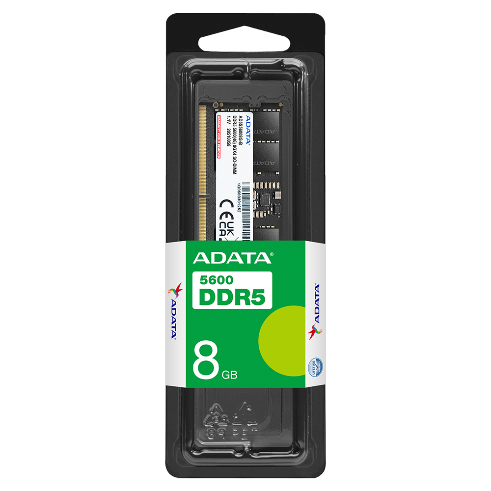 ADATA DDR5 5600 U-DIMM       8GB AD5U56008G-S f9bf33e591472bdc306f653e71c6dbd7