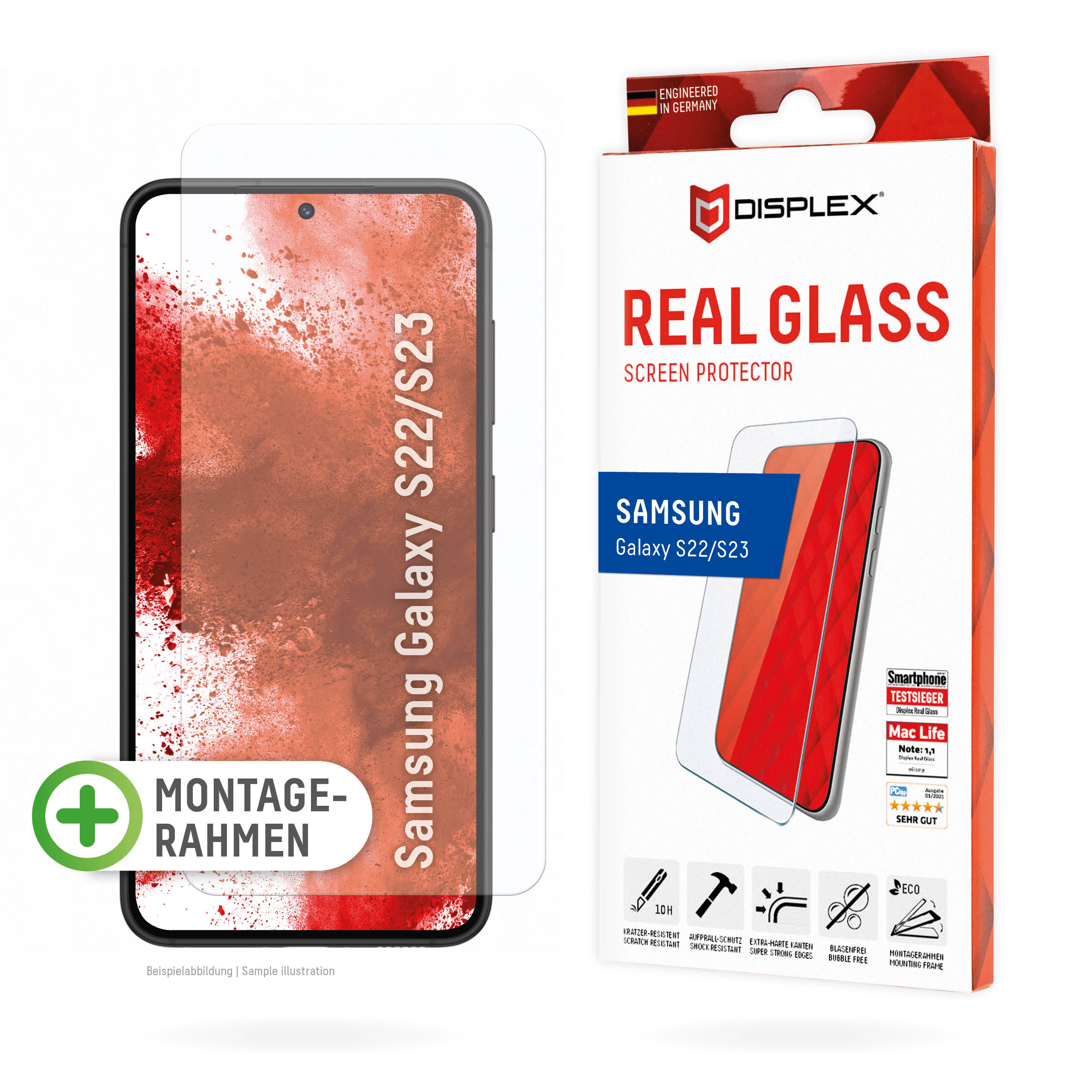 DISPLEX Real Glass Samsung Galaxy S22/S23 107322269_4128784521