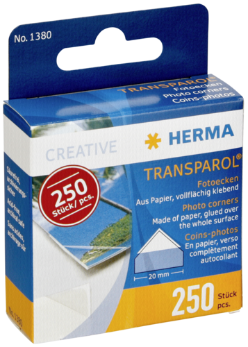 Herma Fotoecken 250 Stück Spendepackung 1380