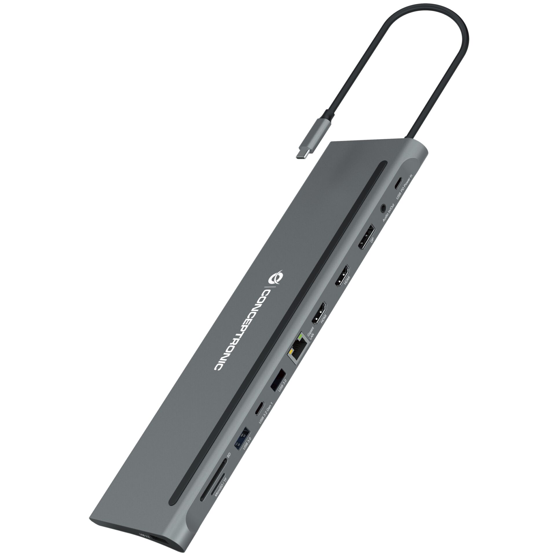 Conceptronic DONN17G 12-in-1 Dockingstation